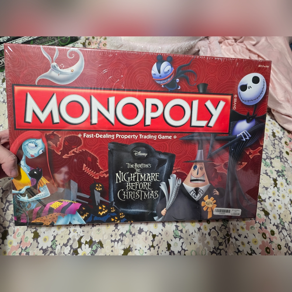 Nightmare Before Christmas Monopoly